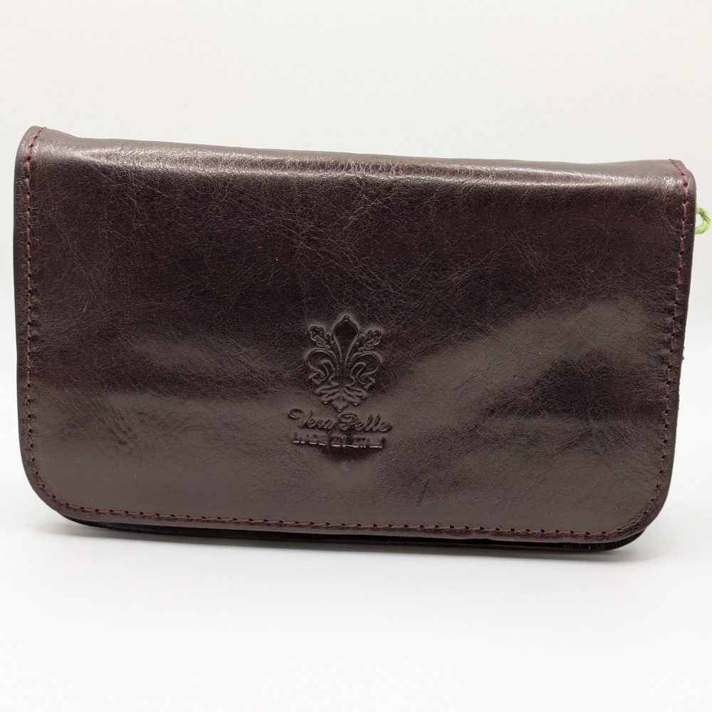 Elegant Brown Leather Women's Bag